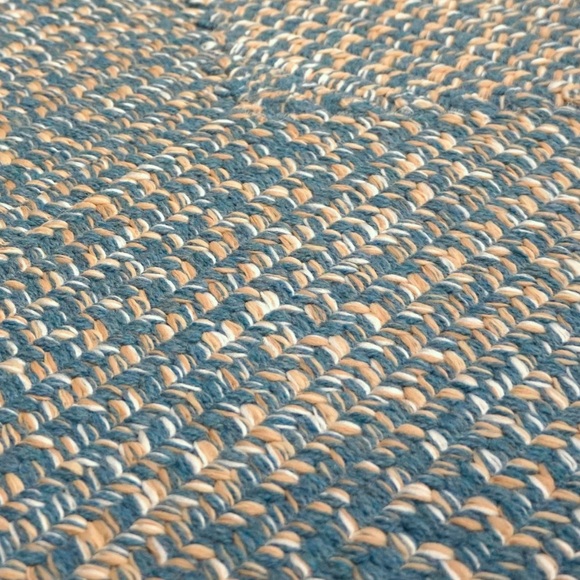 COLONIAL MILLS NWT Macon tweed area rug -oasis blue -5x8 - Picture 3 of 6